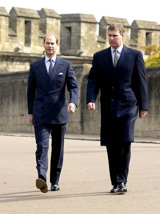 Prințul Edward și Prințul Andrew, Getty Images jpg
