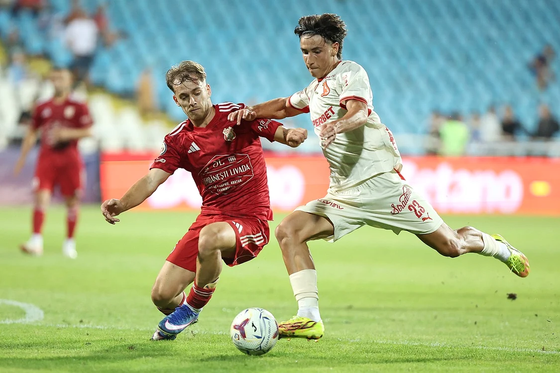 Dinamo a controlat meciul de la Galați, formația de amatorit din Liești marcând la final de meci