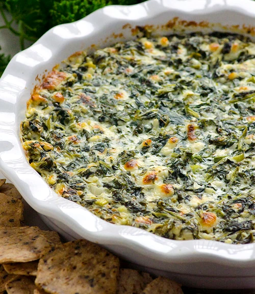 full clean eating baked spinach feta dip recipe jpeg