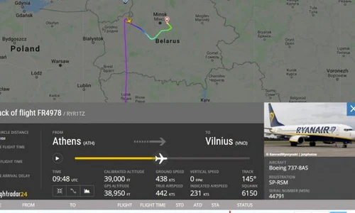 Uniunea Europeană şi NATO cer o anchetă internaţională în cazul avionului deturnat de Belarus jpeg