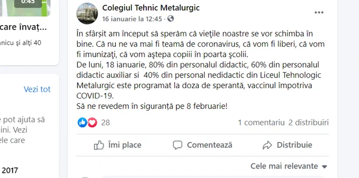 programare vaccin slatina