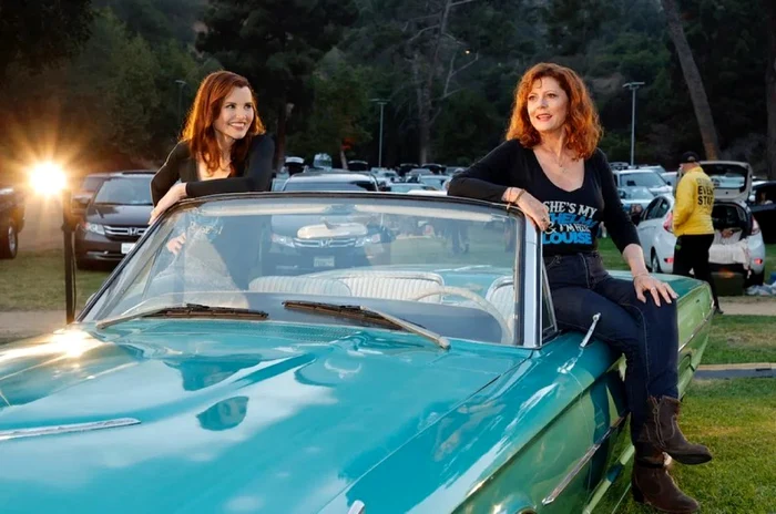 Geena Davis şi Susan Sarandon. Foto: Instagram