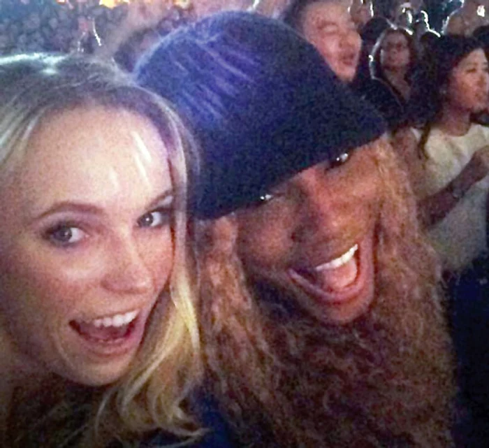 Serena şi Caroline au fost la concert