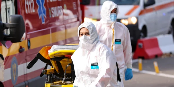 Incendiu Spitalul de Boli Infecţioase Constanţa - 1 oct 2021 / FOTO Inquam Photos / Costin Dincă