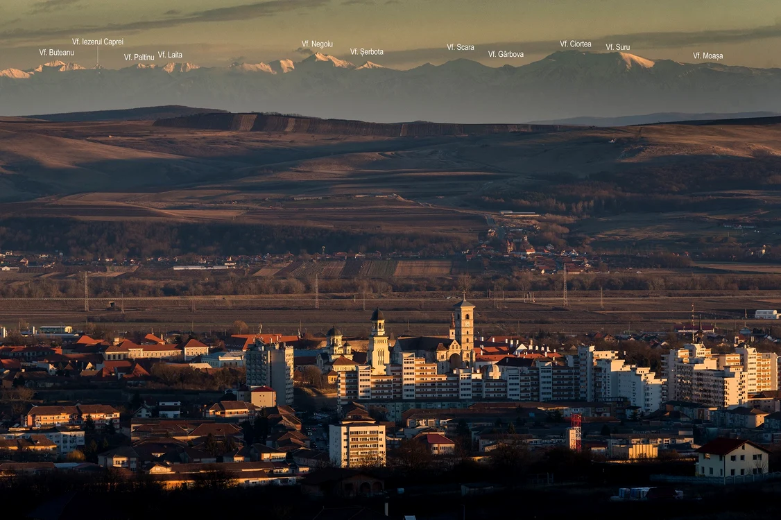 Creasta Munților Făgăraș FOTO Daniel Morar
