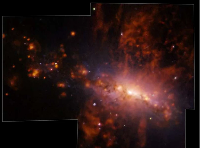 Galaxia NGC 4383. FOTO phys.org