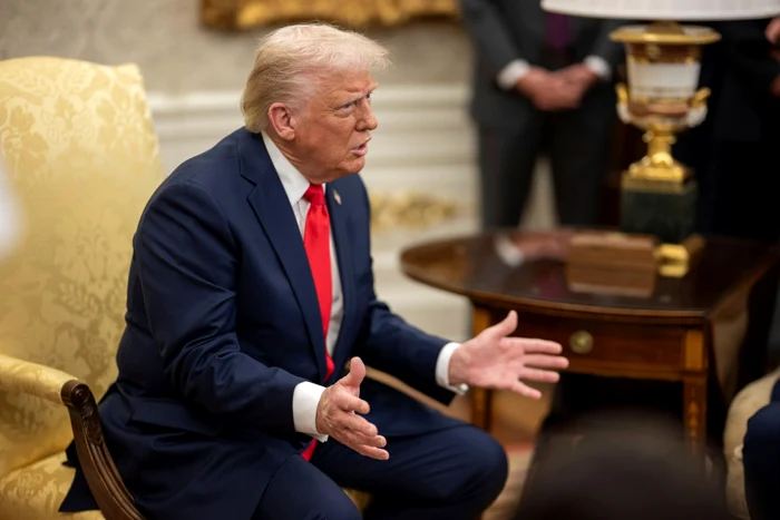 Donald Trump a discutat cu The Atlantic despre disputa din Biroul Oval cu Zelenski FOTO PROFIMEDIA