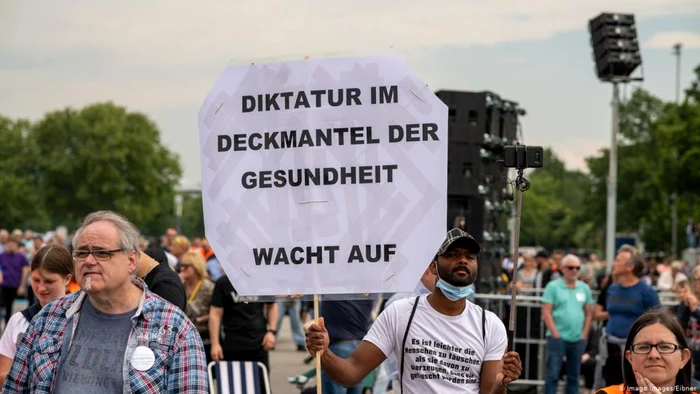 La protestele din Germania FOTO dw.com