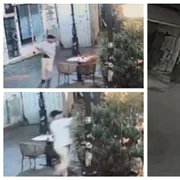 Momentul în care un turc trage 6 focuri de armă în Centrul Vechi din București. Bărbatul a fost reținut