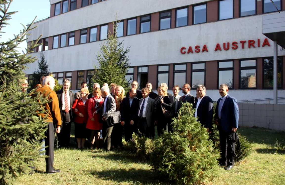 La inaugurarea Casei Austria din Timișoara SURSA Casa Austria