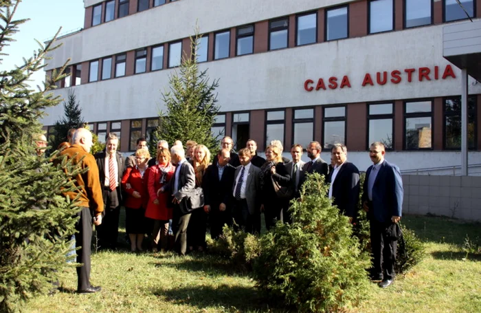 La inaugurarea Casei Austria din Timișoara SURSA Casa Austria