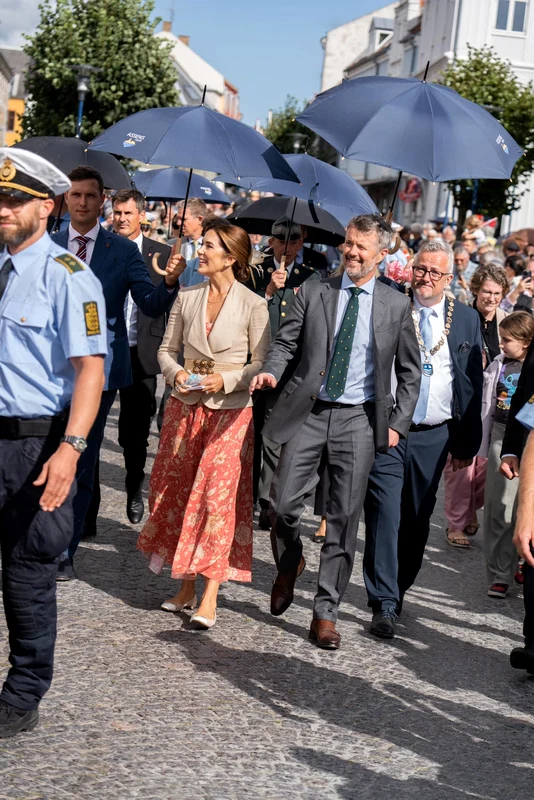 Regina Mary și Regele Frederik 