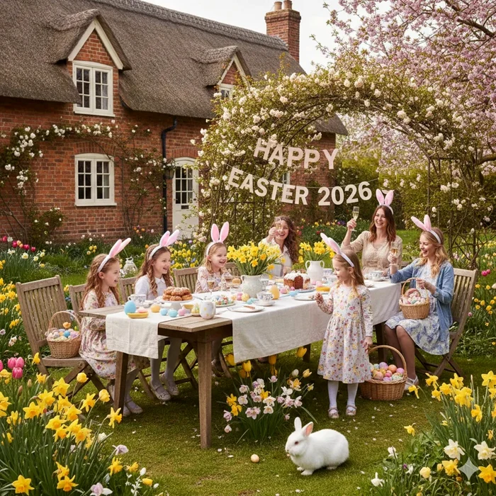 Masă festivă de Paște Sursă UK Bank Holidays jpg