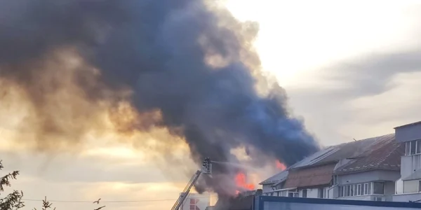 incendiul slatina - foto fb - claudiu kta
