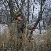 Soldați ucraineni pe frontul din Donețk FOTO EPA EFE jpg