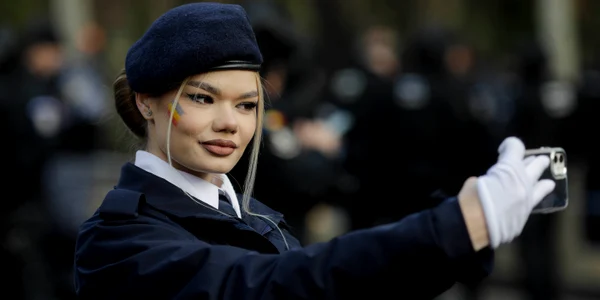 Parada militara dinin Bucuresti cu ocazia Zilei Nationale a Romaniei 1 decembrie 2023 FOTO Inquam Photos George Calin (5) jpg