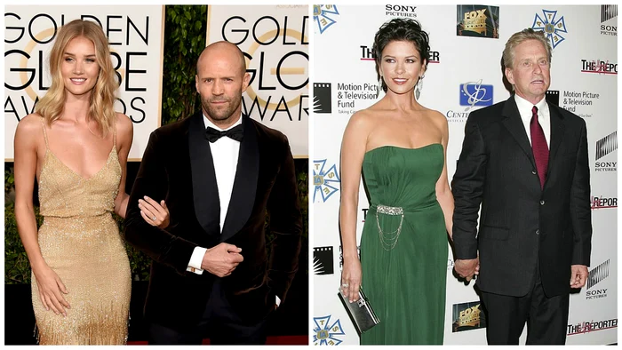 Aceste două cupluri rezistă în ciuda diferenței de vârstăfoto: Arhiva personală