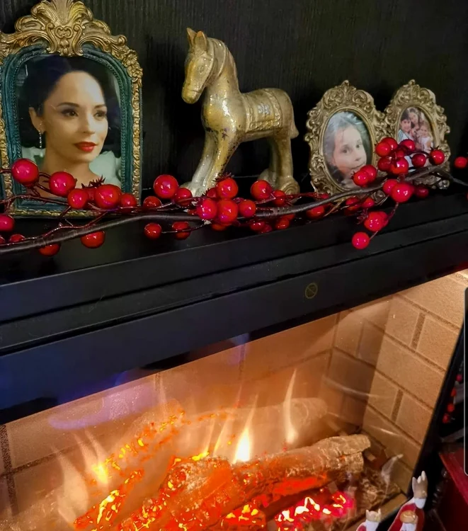 Casa, Andreeei Marin, decorată de Crăciun