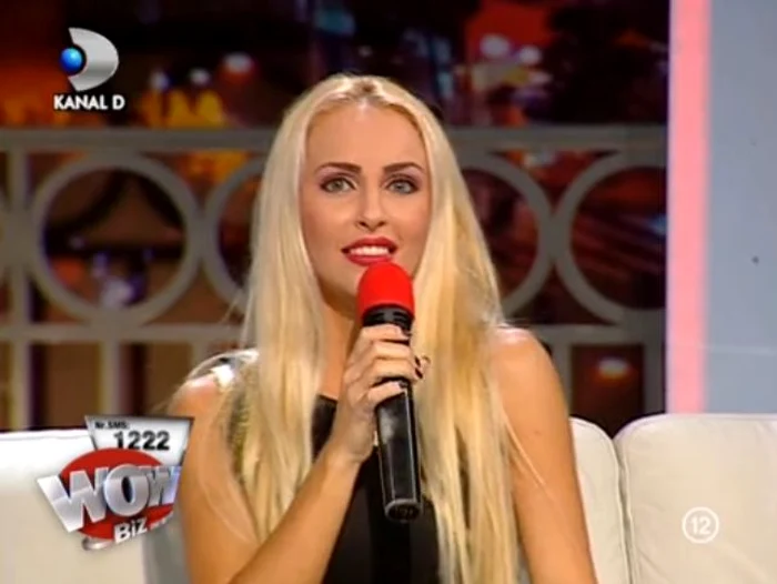 Andreea Spătaru este la fel de sexy ca în vremurile bune. (captură Kanal D)