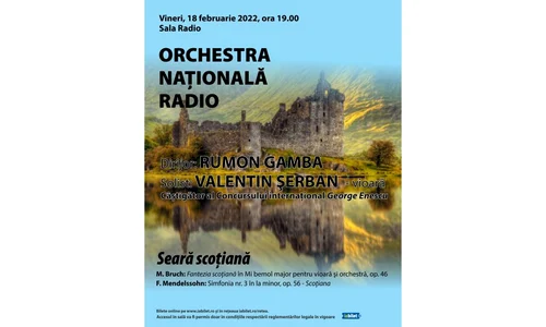 Cîștigător al ultimei ediții a Concursului Internațional „George Enescu”, violonistul Valentin Șerban invitat la Sala Radio jpeg