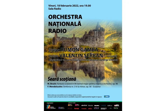 Cîștigător al ultimei ediții a Concursului Internațional „George Enescu”, violonistul Valentin Șerban   invitat la Sala Radio jpeg