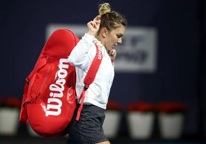 Simona Halep a părăsit turneulFOTO: Guliver/ Gettyimages