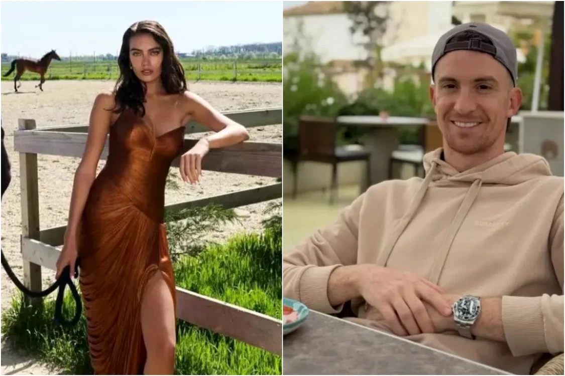 Rareș Cojocaru și actuala sa iubită, Claudia Dumitru. Foto: social media