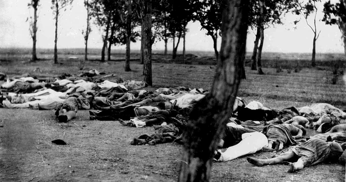 Trupuri arse în genocidul armean FOTO wikipedia.org