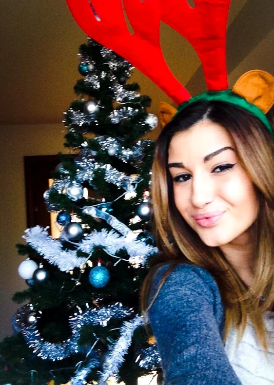 
    Alina a venit de la munte cu forţe noi pentru 2015Foto: Arhivă personală  