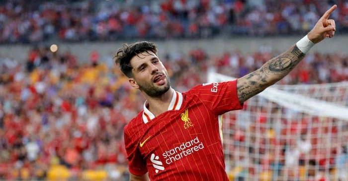 Dominik Szoboszlai, vedeta ungurilor, joacă la Liverpool. Foto Getty images