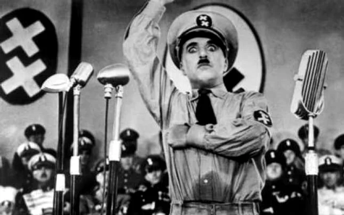 Charlie Chaplin în „Dictatorul“