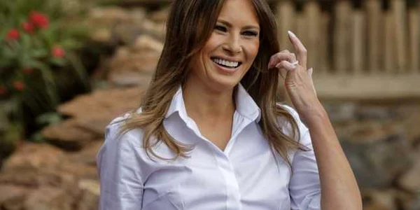 Melania Trump în turneu în Africa FOTO EPA-EFE / Ben Curtis