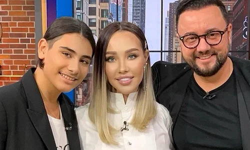 Raluca Podea și fiul la Măruță