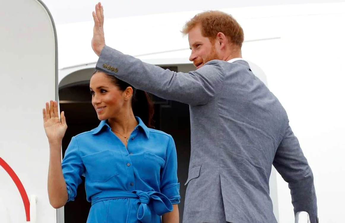Meghan Markle şi prinţul Harry se îndepărtează tot mai mult de familia regală britanică FOTO Getty Images