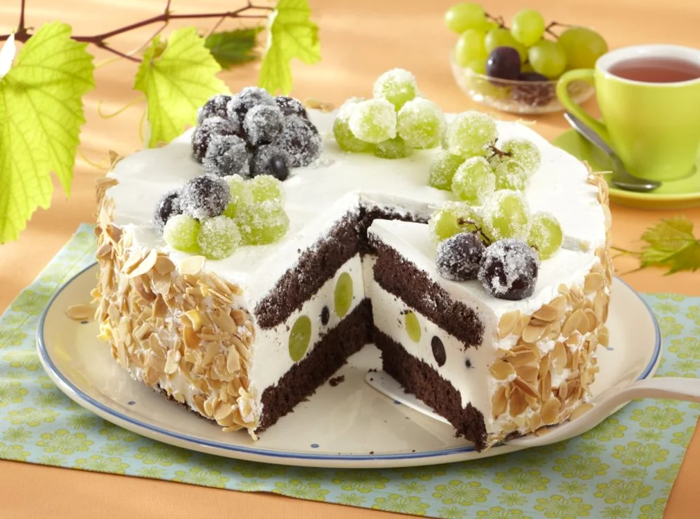 Cake with Grape Wine (step by step) jpeg