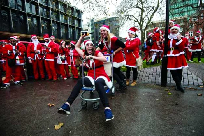 parada santacon din londra