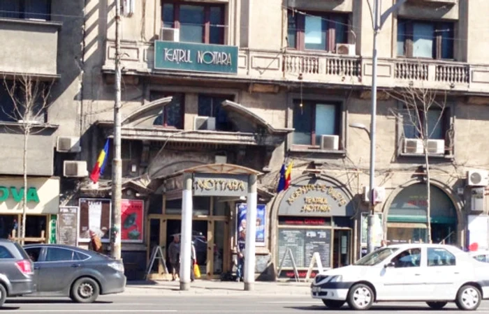Teatrul Nottara, situat pe bulevardul Magheru al Capitalei/FOTO: Arhivă