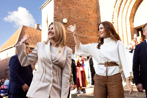 Olena Zelenska și Prințesa Mary a Danemarcei