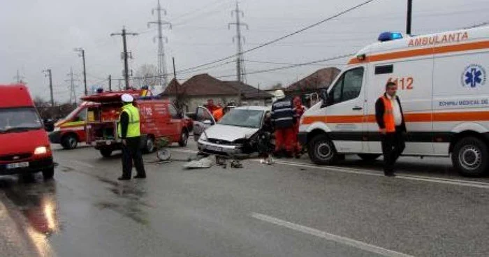 Cirrculaţia în zonă este blocată momentan foto Arhivă