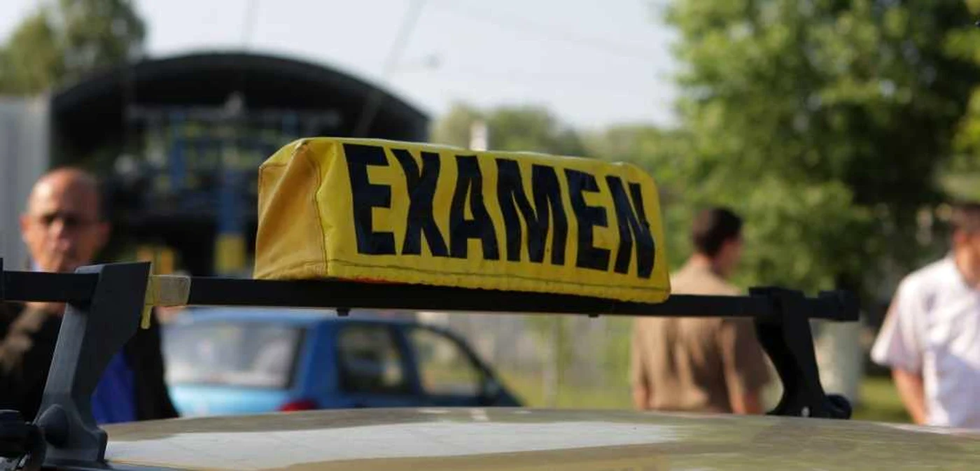 Examenul auto e un hop greu de trecut pentru mulţi români FOTO Adevărul