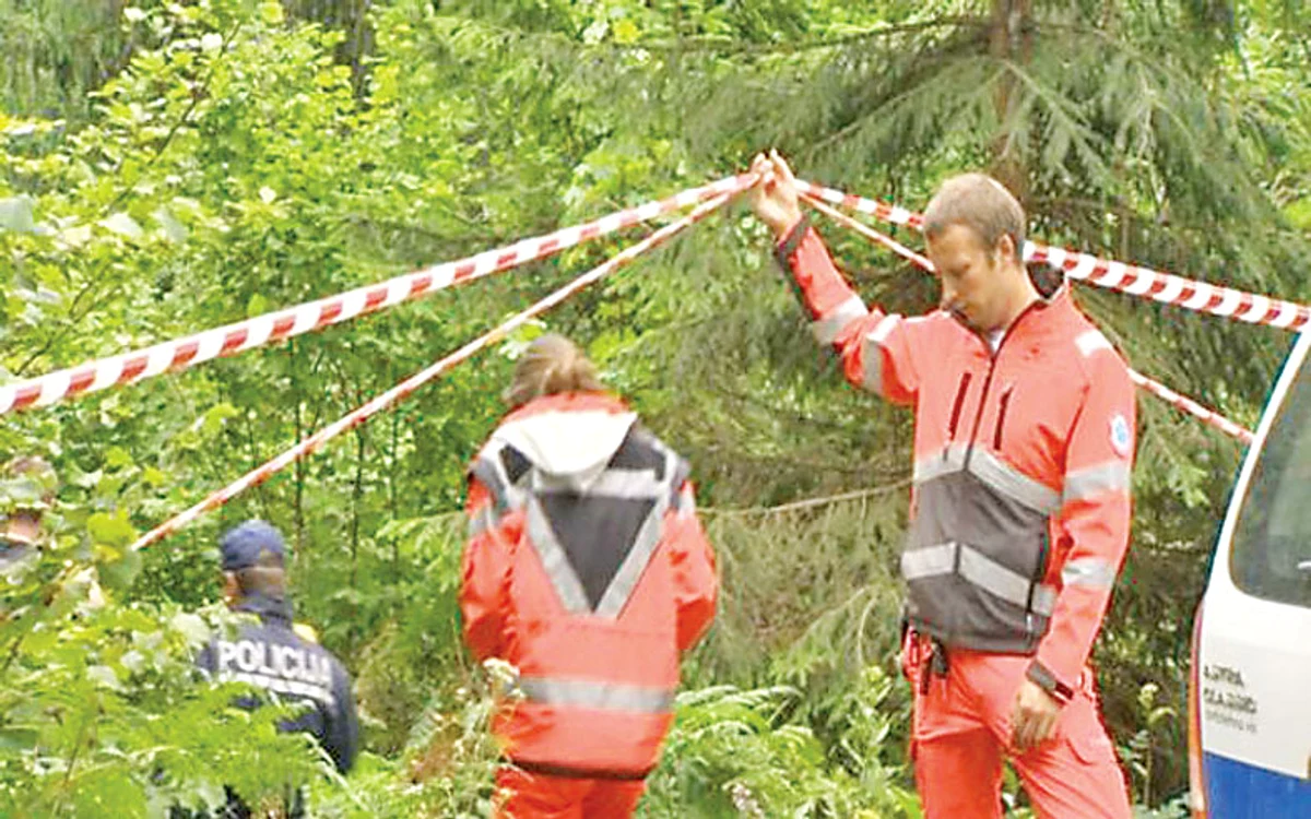 Autoritățile slovene au ridicat cadavrul bărbatului