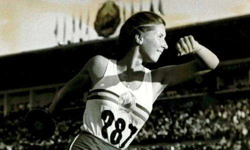 Calendar 9 ianuarie: 1998   A murit atleta Lia Manoliu, prima sportivă din lume care a participat la șase ediții consecutive ale Jocurilor Olimpice jpeg