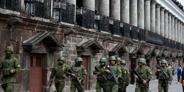 Stare de conflit armat intern in Ecuador FOTO EPA EFE jpg