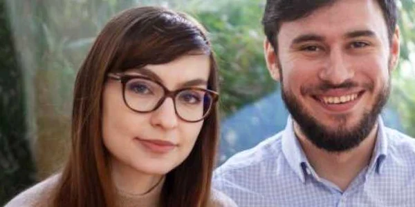 Ştefania Hîrleaţă şi Radu Tîrcă - arhitecţii care au iniţiat proiectul „Băile Govora - oraşul ideal” Foto Adevărul
