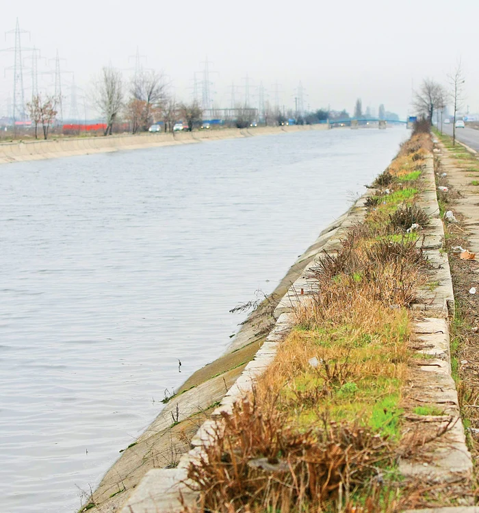 
    Malul Dâmboviţei nu  este asigurat cu garduri  şi se poate cădea  cu uşurinţă în apăFotografii: Dorin Constanda, ISU Bucureşti-Ilfov   