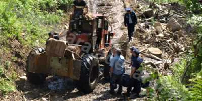 Bărbatul a murit strivit de TAF. Foto: D.G. ARHIVĂ