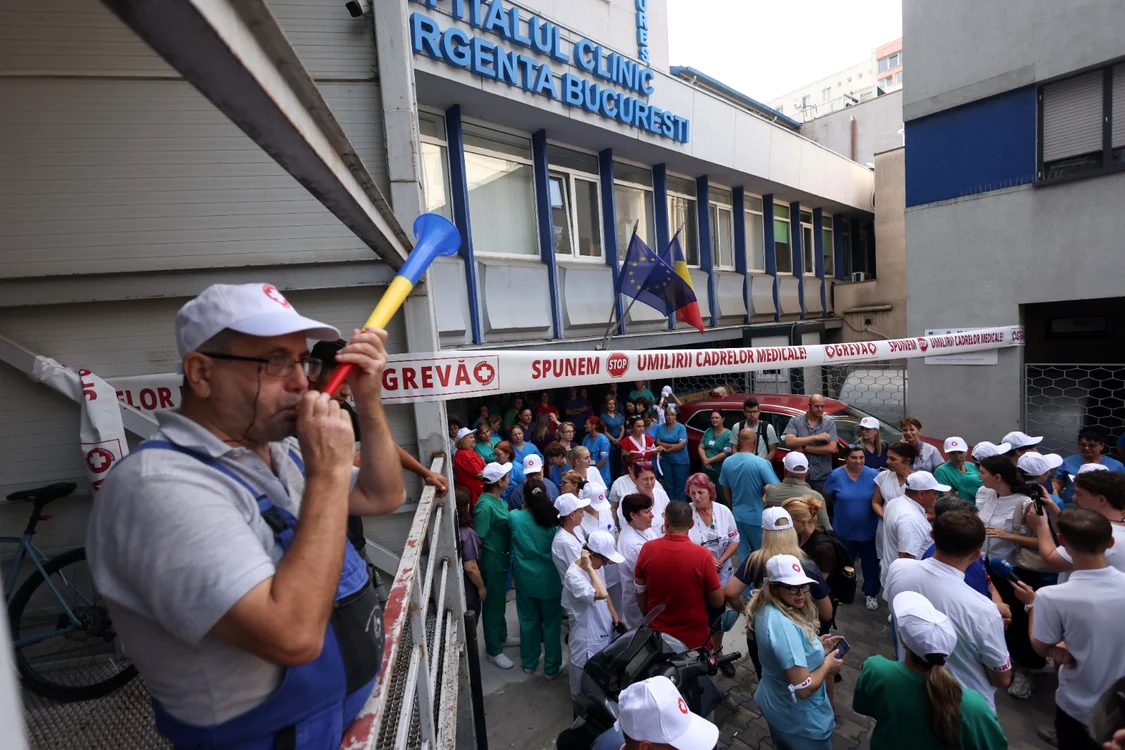 Grevă de avertisment Spitalul de Urgență București