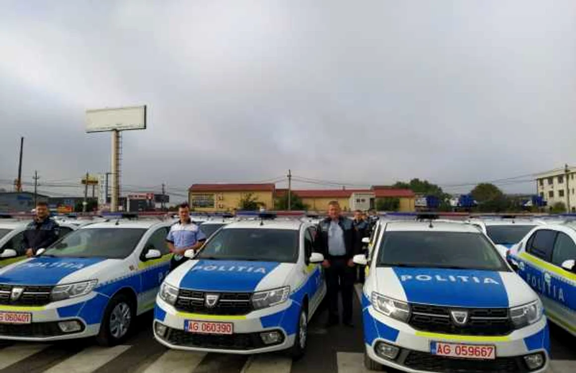 Maşinile au intrat în dotarea IPJ Vrancea