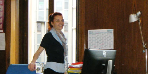 Laura Tîrşolea din Consanţa lucrează la Agenţia Europeană pentru Securitate şi Sănătate în Muncă Foto Arhivă personală