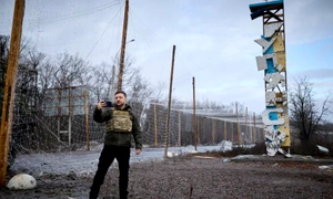 Zelenski selfie în orașul Kupiansk foto profimedia jpg